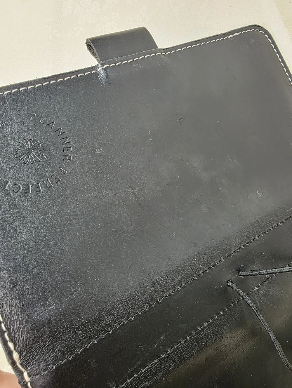 Black Leather Organizer Journal